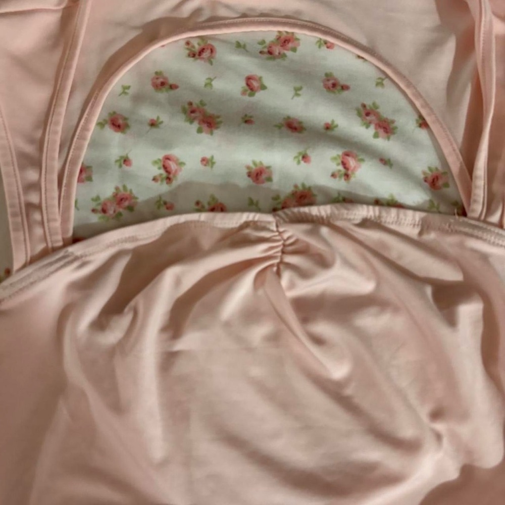Pink Ruched Blouse - Picture 4 of 4
